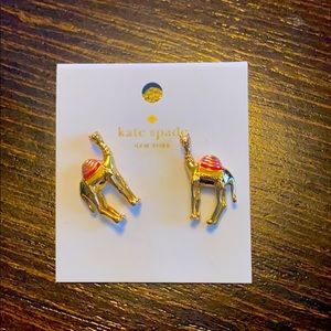Kate Spade Camel Studs